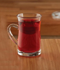 Paşabahçe Mila - Theeglazen Met Oor - Set van 3 - 150 ML