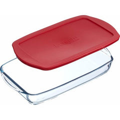 Borcam 59006 - Rechthoekig Ovenschaal - Met Deksel - 1950 ML