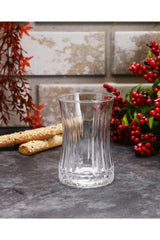 Paşabahçe Elysia - Turkse Theeglazen - Set van 6 - 170 ml