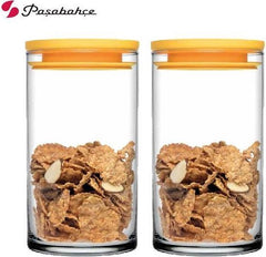 Paşabahçe Breakfast - Voorraadpot Met Luchtafsluitende Deksel - Set van 2 - 730 ml