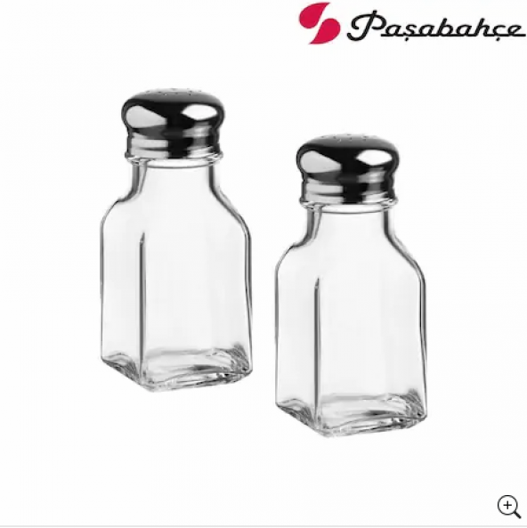 Paşabahçe Basic - Peper En Zoutstel - Set van 2 - 100 ml