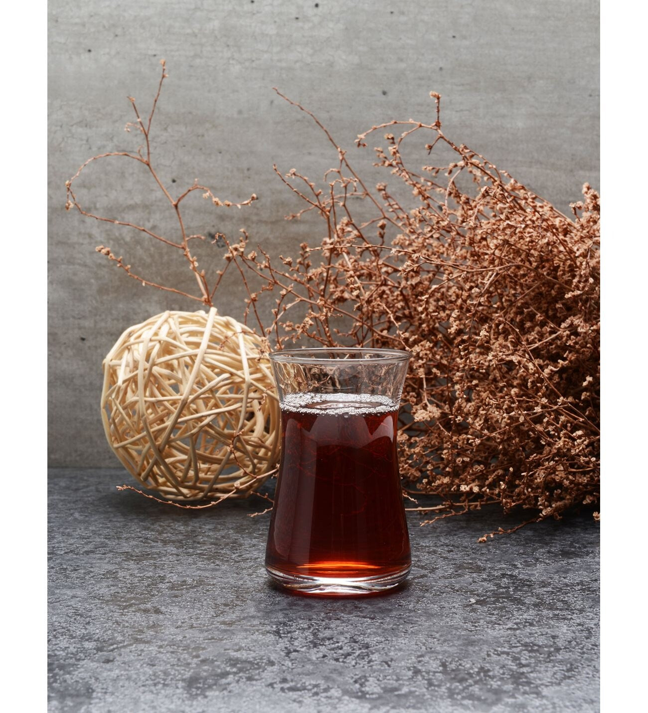 Paşabahçe Heybeli - Turkse Theeglazen - 170 ml - Set van 6