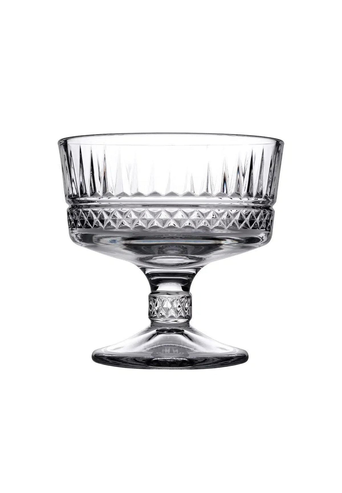 Paşabahçe Elysia - Ice Cream Coupe - Ijsschaal - Set van 2 - 98 mm - 245 ml