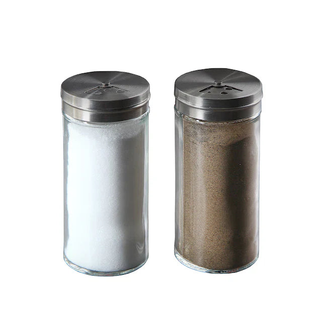 Perotti - Peper/Zout Stel - 180 ml - Set van 2 - Glas