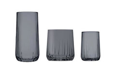 Paşabahçe Nova - Zwarte Shotglazen/ Kahve Yani - Set van 6 - 135 ml