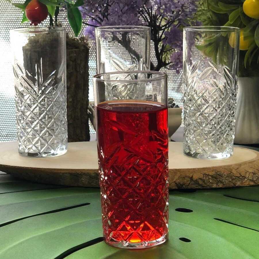 Paşabahçe - Timeless - Rakő-glazen - Set van 4 - 180 cc