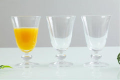 Paşabahçe Sophia - Glazen Op Voet - Set van 3 - 200 ml