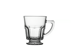 Paşabahçe Casablanca - Koffieglazen Met Oor - Set van 2 - 260 ml