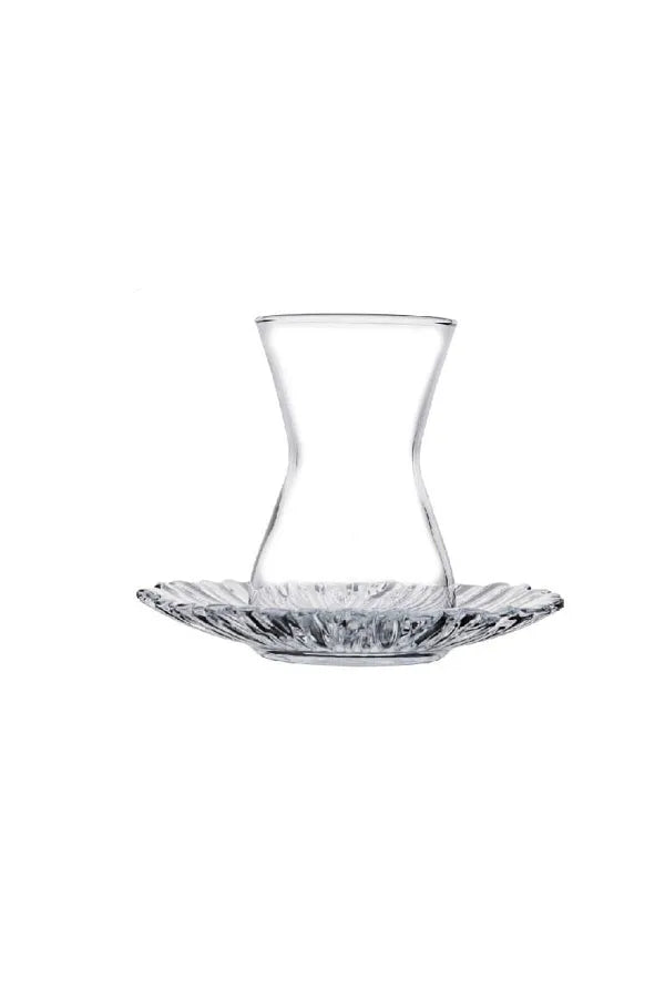 Paşabahçe Aurora - Turkse Theeglazen Set - 12 Delig - 140 ml
