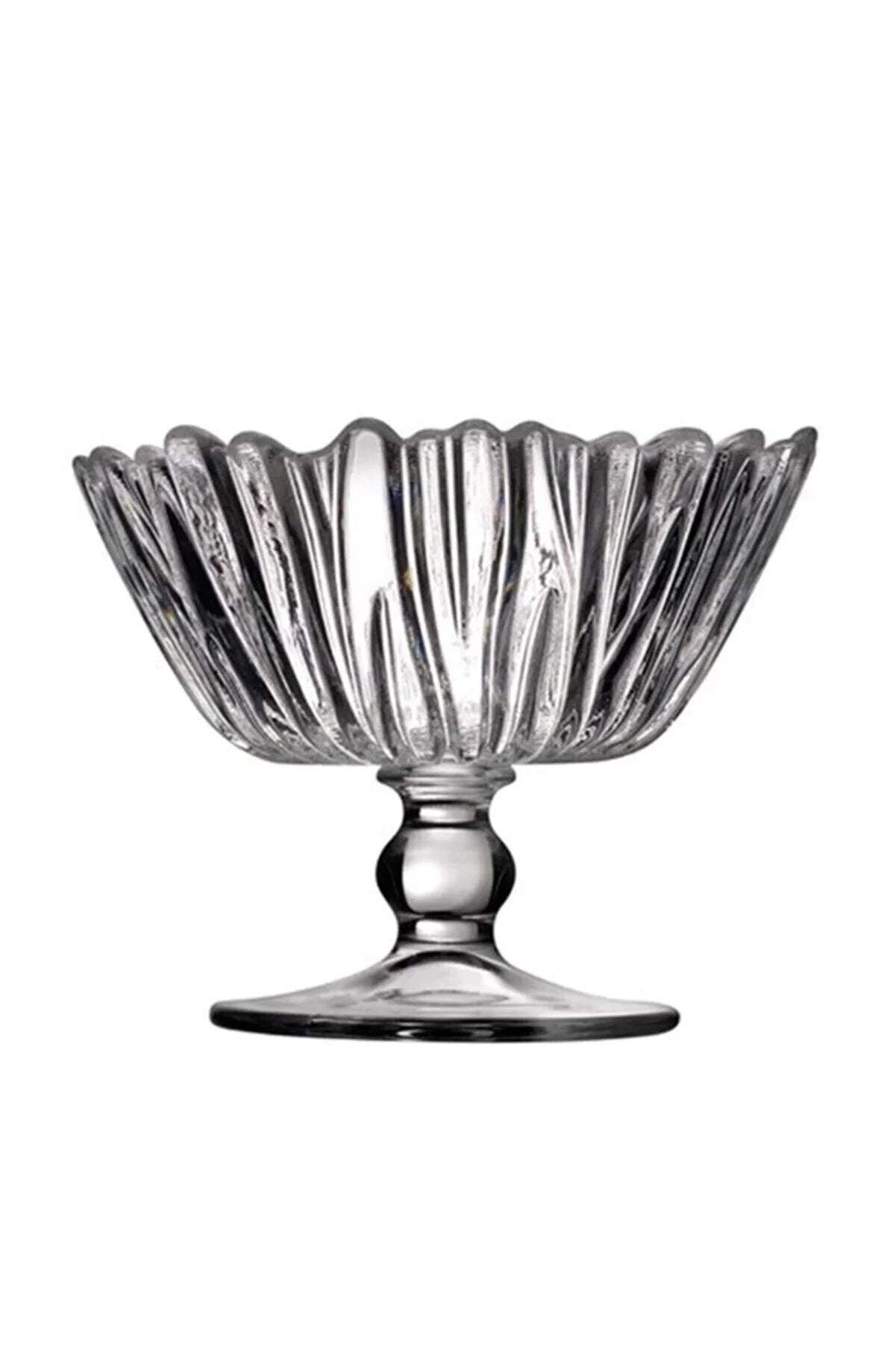 Paşabahçe Aurora - Glazen Suikerpot Op Voet - 14 cm - 1 Stuk