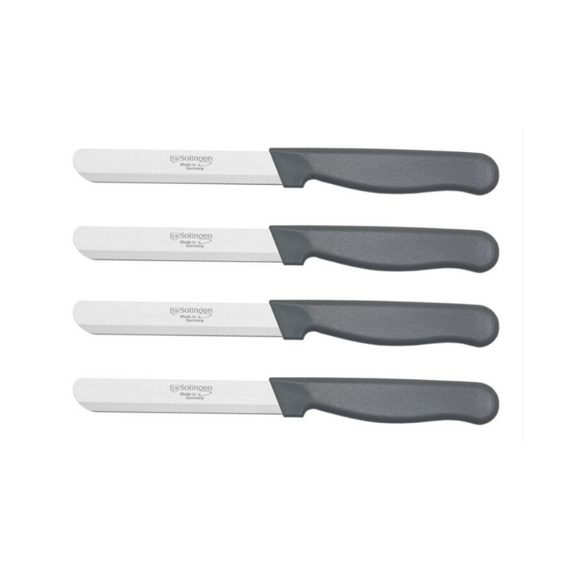 Solingen - Grote Kartel Messen - Grijs - XL - Set van 4