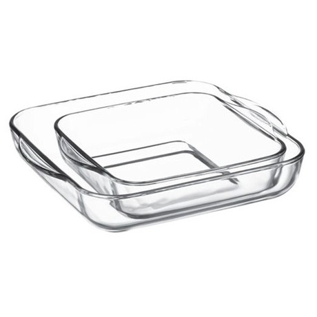 Borcam Vierkante ovenschaal (2x)
