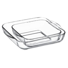 Borcam Vierkante ovenschaal (2x)