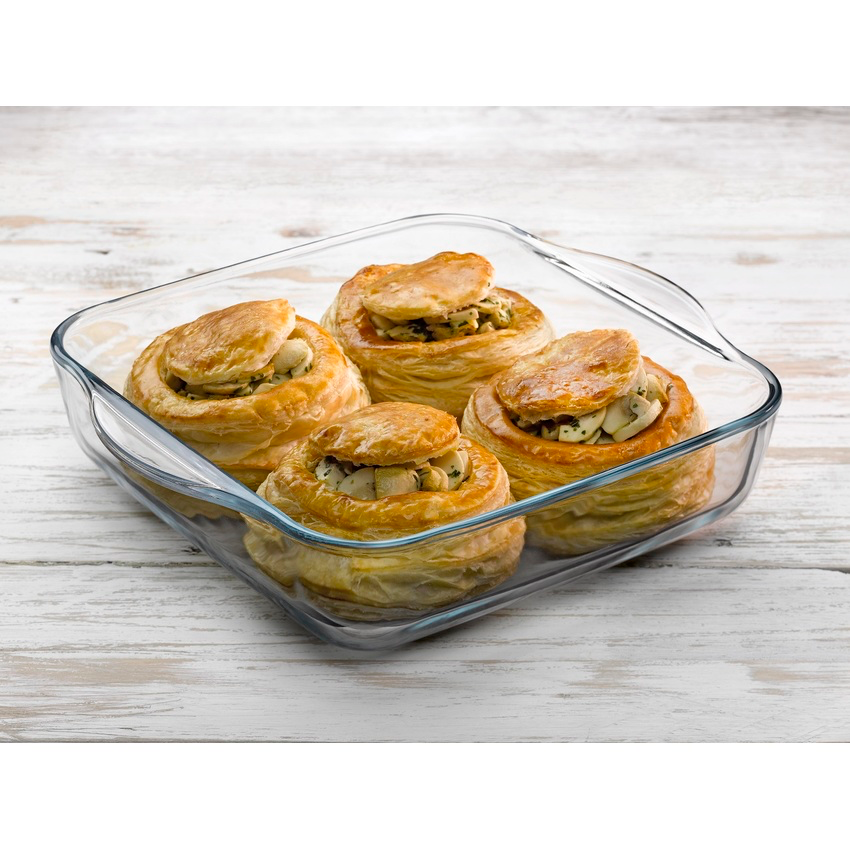 Borcam Vierkante ovenschaal (2x)