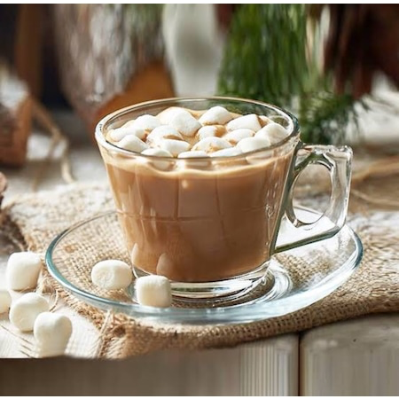 Paşabahçe Vela koffie/theeglazen - Set van 6