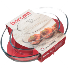 Borcam Ovale ovenschaal (2x)
