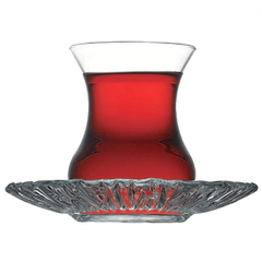 Paşabahçe aurora - 12 delige thee set