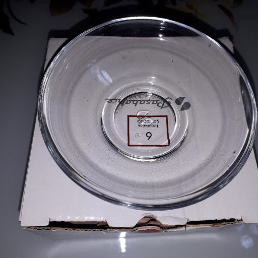 Paşabahçe glazen onderlegger rond (6x)