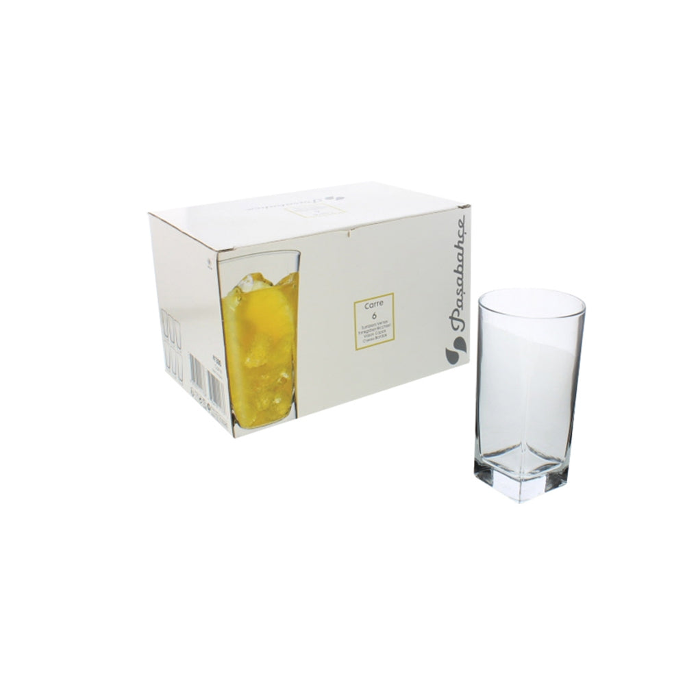Paşabahçe Carre - drinkglazen (6x)