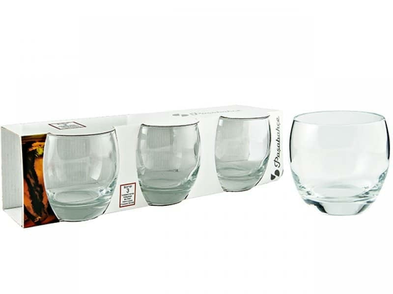Paşabahçe Barrel Tumbler - 340 ml- 3 stuks