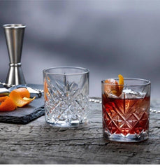 Paşabahçe Timeless - Whiskyglas - Set van 4 - 345 ml