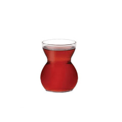Paşabahçe Dantel - Turkse theeglazen - Set van 6 - 140 ml