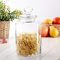 Paşabahçe Kitchen 98677 - Glazen Voorraadpot met Deksel - 2640 ml