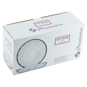 Paşabahçe - Theeschoteltjes - Set van 6 - 102 mm