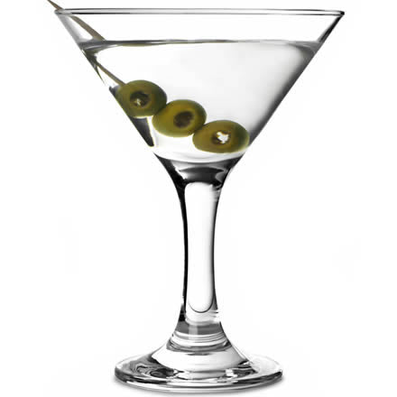 Paşabahçe Bistro - Cocktailglazen - Set van 6 - 190 ml