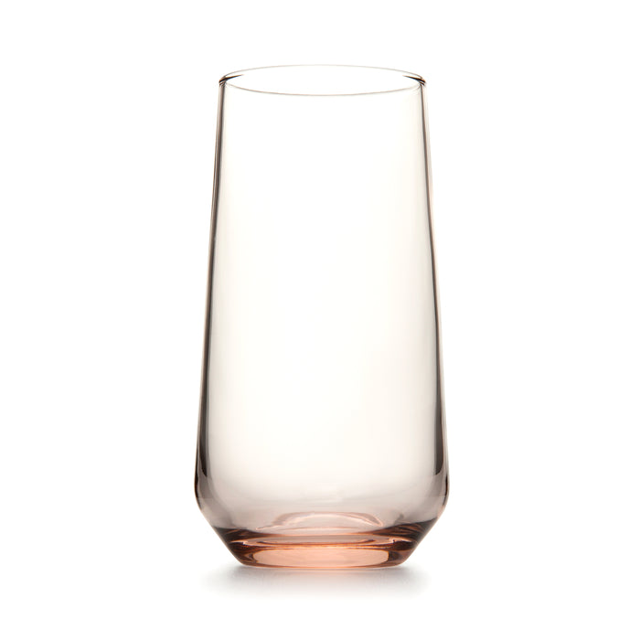 Paşabahçe Alegra - Roze Longdrinkglazen - Set van 3 - 470 ml