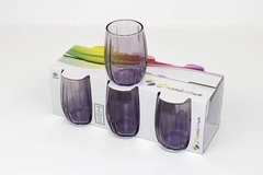 Paşabahçe Linka - Paarse Shotglazen - 115 ml