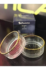 Paşabahçe Elysia - Golden Touch Snackkom - 510 ml - Set van 2