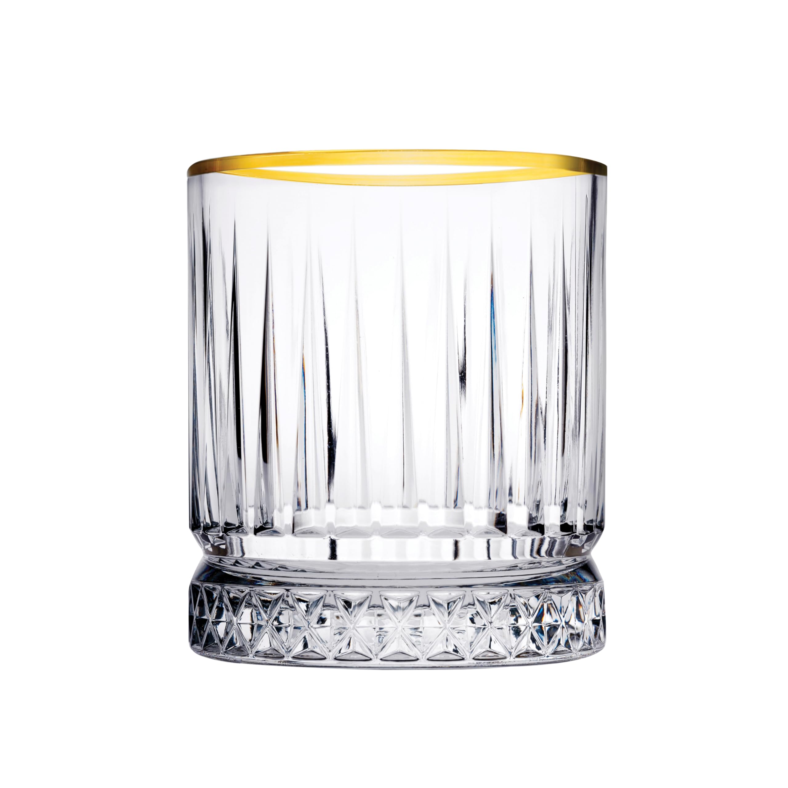 Paşabahçe Elysia - Golden Touch Waterglazen - 355 ml - Set van 4