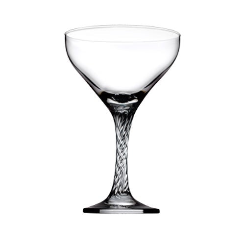 Paşabahçe Twist - Champagneglazen - Set van 6 - 290 ml
