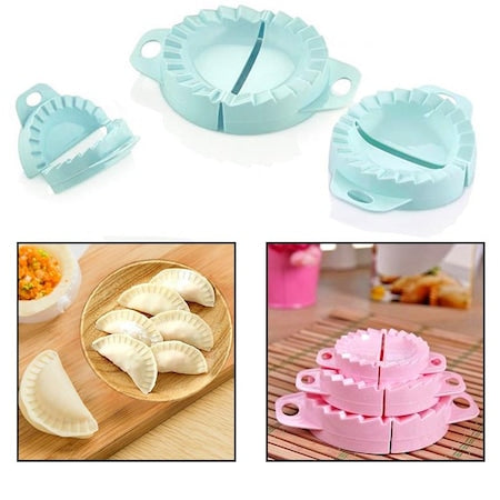 Sunplast - Ravioli Vormen -Set van 3 - 8 cm