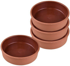 Ronde Brede Dessertschaaltje -Groot - Aardewerk - 1x (stuk) - Guvec