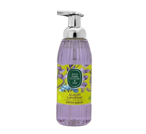 Eyüp Sabri Tuncer – Alaçatı Lavendel mit 100 % natürlichem Olivenöl - Schaumseife mit Spender – 500 ML