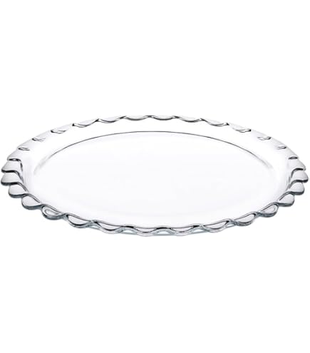 Paşabahçe Maxi Patisserie - Ronde Glazen Dienblad - 370 mm - 1 Stuk