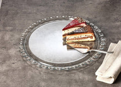 Paşabahçe Maxi Patisserie - Ronde Glazen Dienblad - 370 mm - 1 Stuk