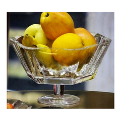 Paşabahçe Nude Reflection - Glazen Fruitschaal Op Voet - 1 Stuk - 256 mm