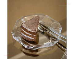 Paşabahçe Nude Reflection - Crystal Glass - Dessertborden - Set van 6 - 18 cm