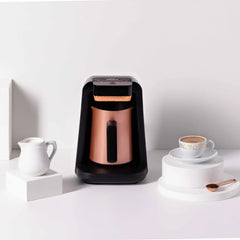 Arzum Okka - Rich Spin M - Koffiezetapparaat - 700 W - Zwart/Koper
