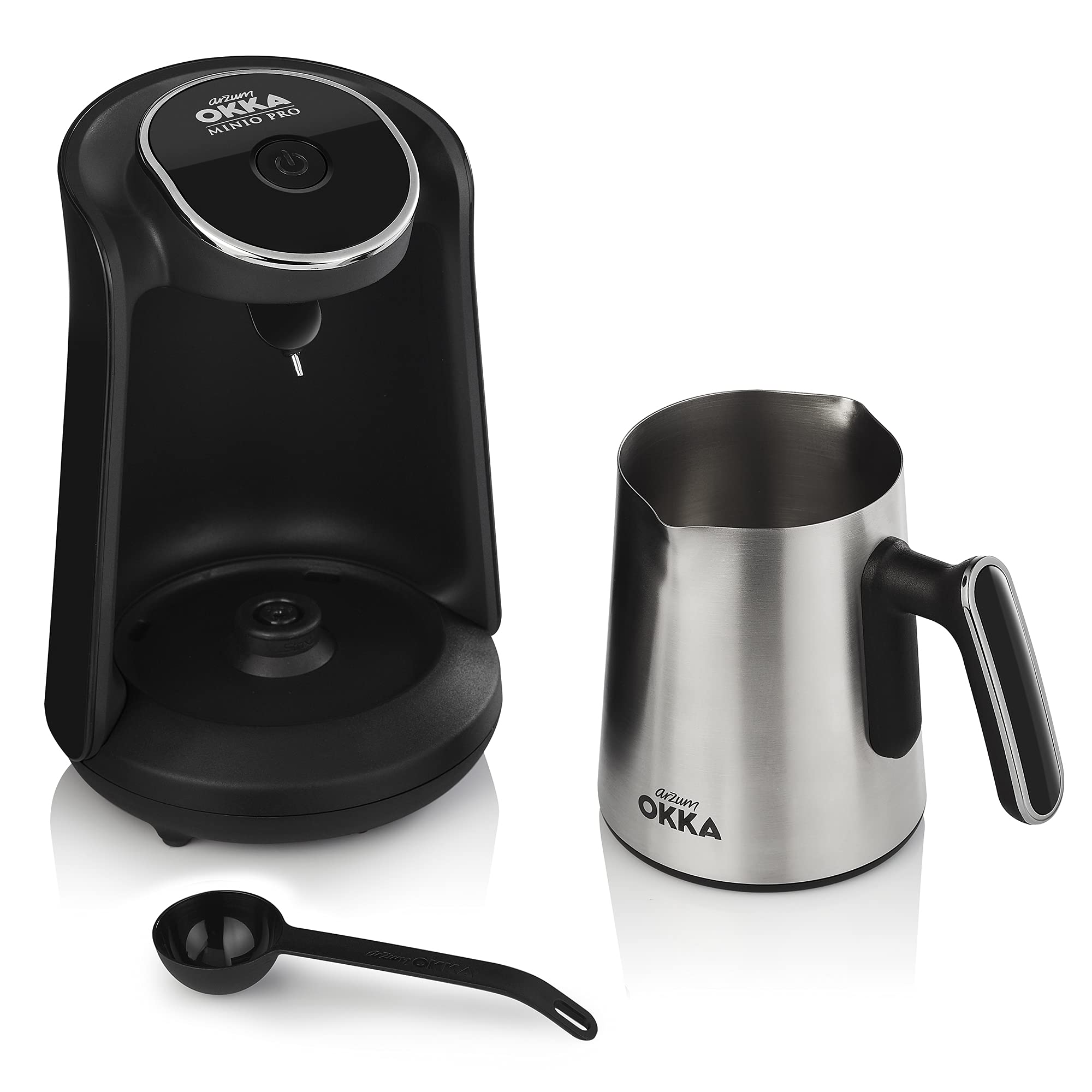 Arzum Okka - Minio Pro - RVS Chrome Koffieapparaat - 480 W
