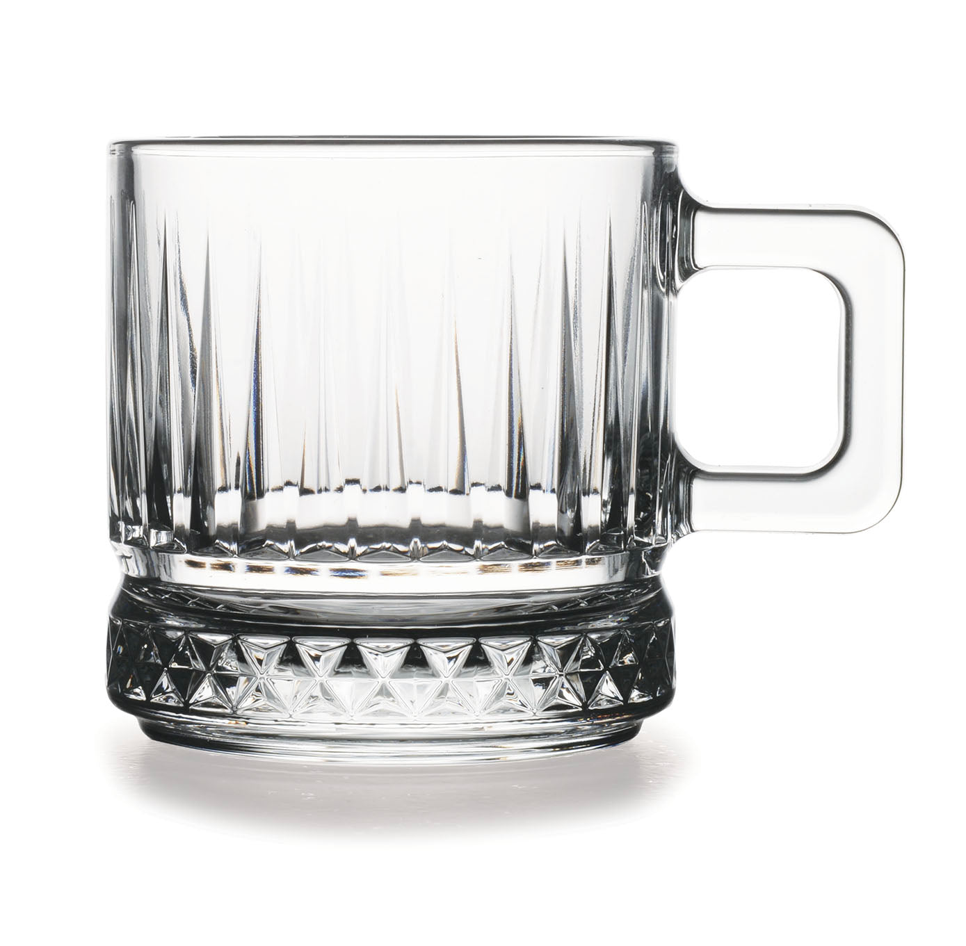 Paşabahçe Elysia - Theeglazen Met Oor - Set van 2 - 195 ml