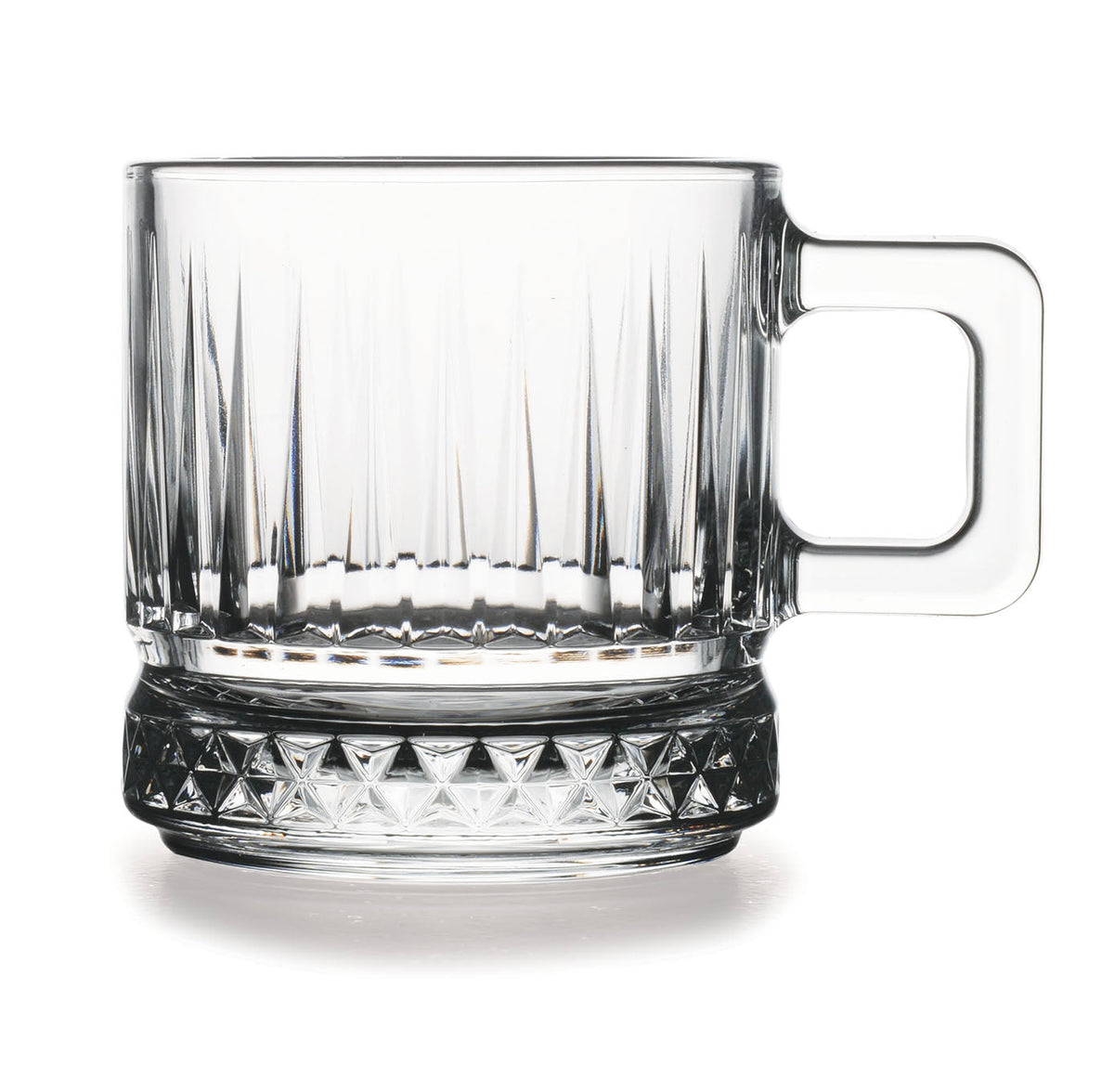 Paşabahçe Elysia - Theeglazen Met Oor - Set van 2 - 195 ml