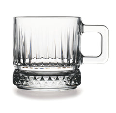 Paşabahçe Elysia - Theeglazen Met Oor - Set van 2 - 195 ml