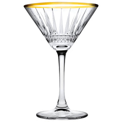 Paşabahçe Elysia - Golden Touch – Cocktailglazen – Set van 4 – 220 ml