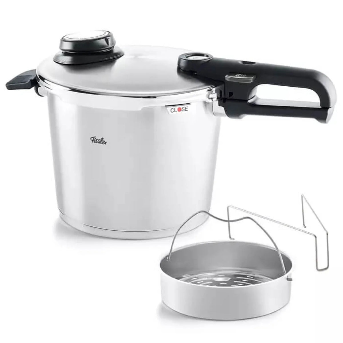 Fissler Vitavit® Premium - Snelkookpan - 6 liter - Met stoominzet