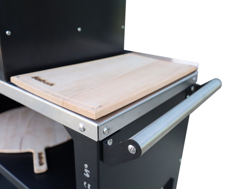 BBQ02 - MULTICOOK PIZZA-OVEN EN BBQ (kastmodel)