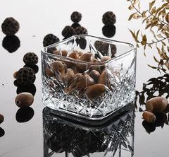 Paşabahçe Timeless - Vierkante Schaaltjes / Cerezlik - Glas - Set van 4 - 80 mm x 80 mm